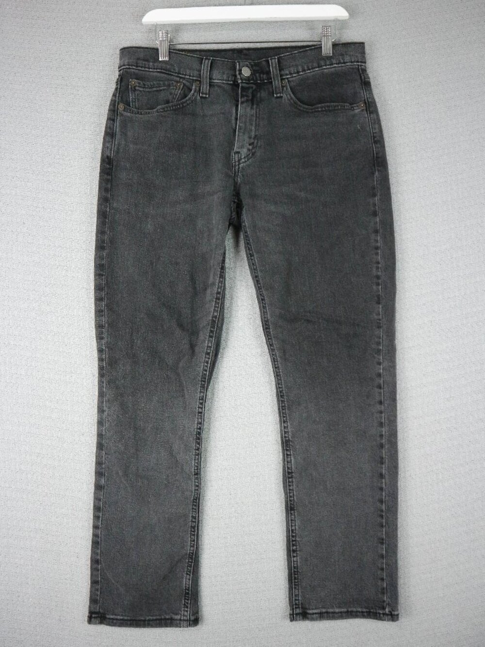 Levi's 541 Athletic Fit Straight Mens Faded Black Denim Jeans 31x32 fits 32x27